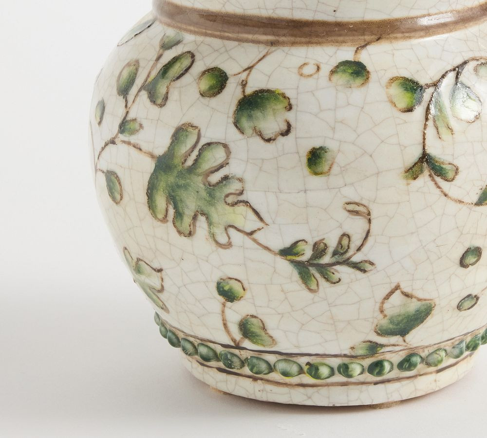 Green Floral Vase Collection | Pottery Barn (US)