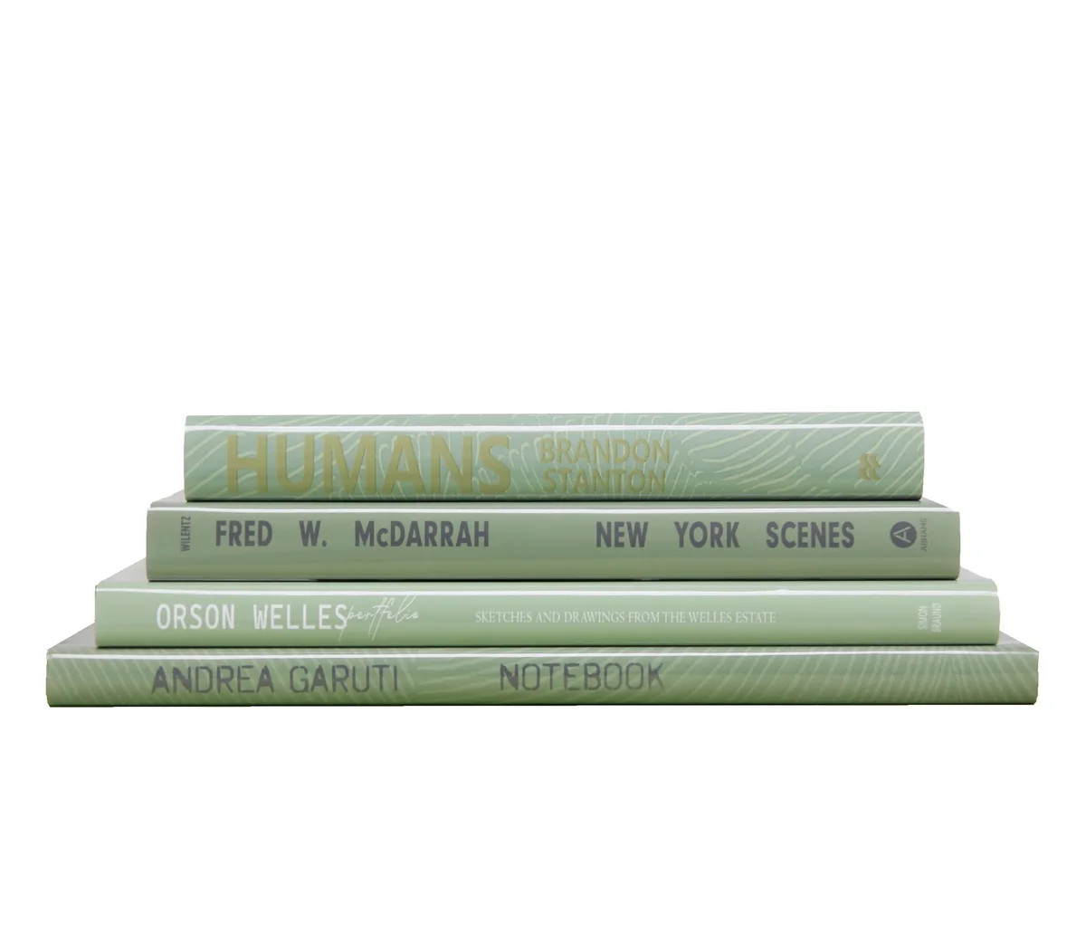 Ruken Decorative Books - Everglades Coffee Table Stack - 4 Green Books | Wayfair North America