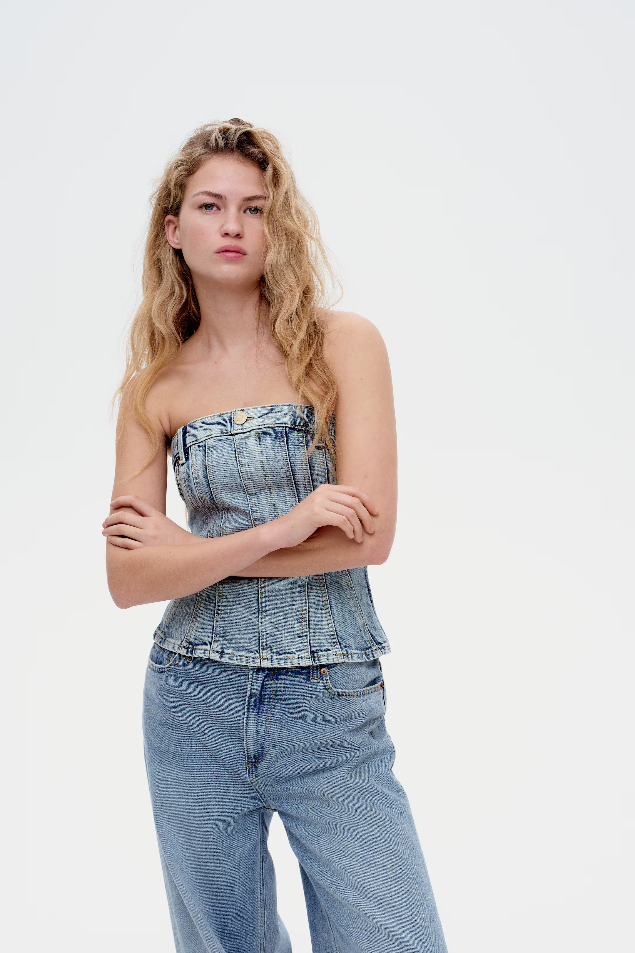 Denim Bustier | H&M (US + CA)