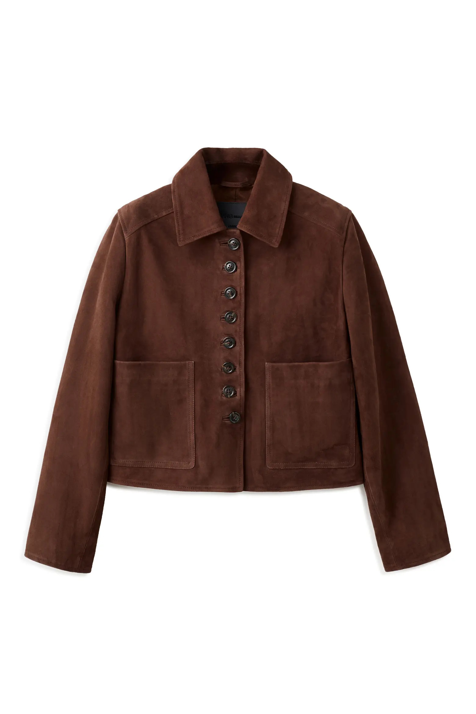 Suede Button Front Crop Jacket (Women) | Nordstrom | Nordstrom