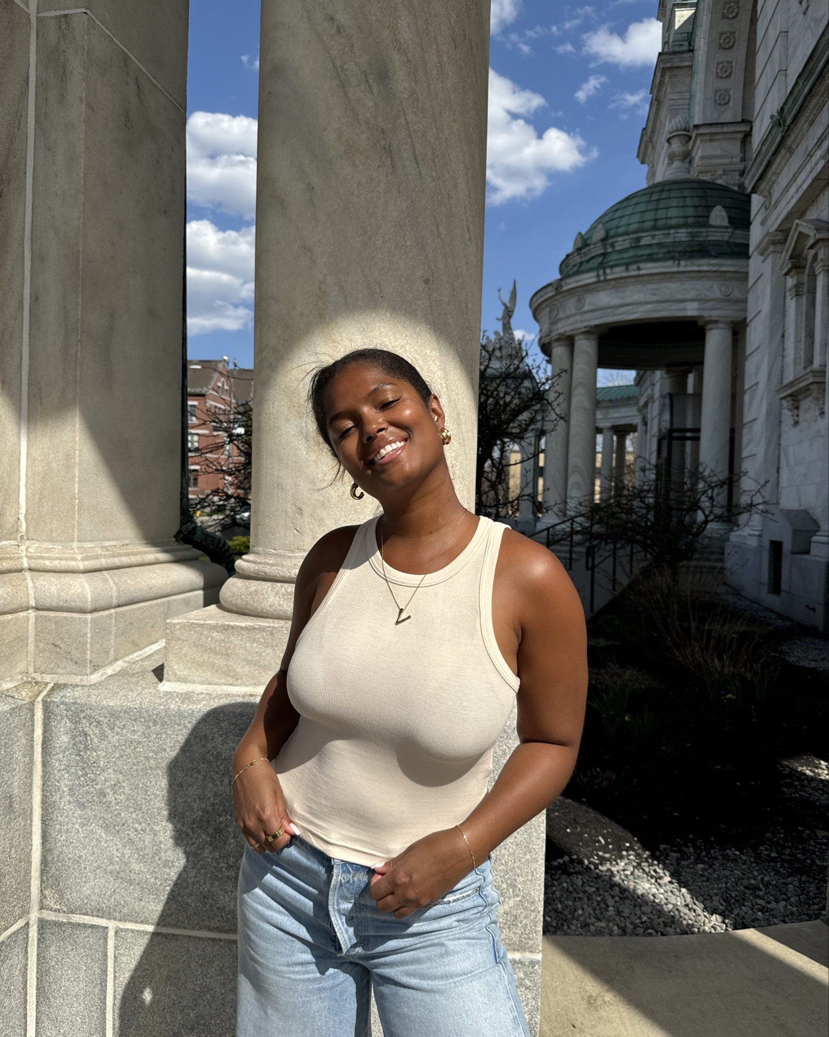 Love a basic tank that I can layer and style with anything. This one is from NAADAM 

#LTKfindsunder50 #LTKSeasonal #LTKstyletip