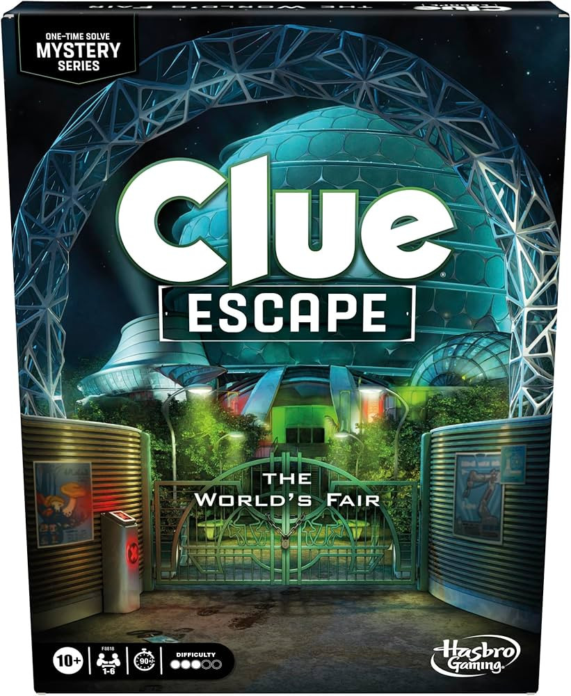 Clue Escape: The World’s Fair Board Game | Escape Room 1-Time Solve Mystery Games | Ages 10+ | ... | Amazon (US)
