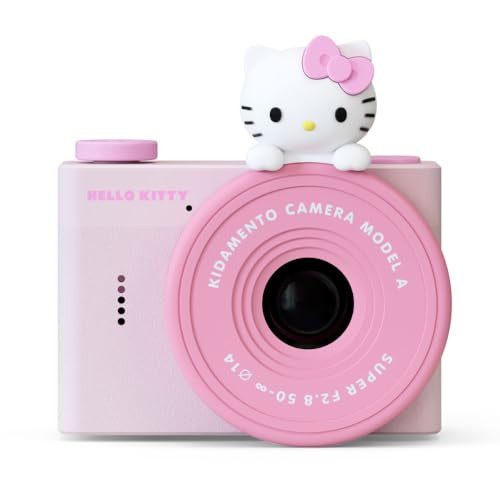Hello Kitty Mini Kids Digital Camera & Video Camcorder by Kidamento, 32GB Memory Card, USB-C, Adj... | Amazon (US)
