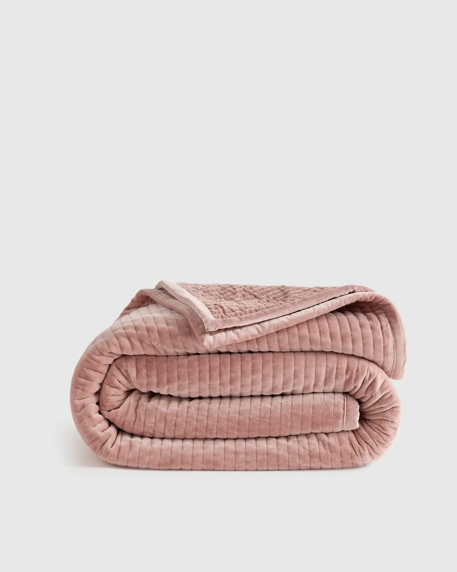 Cotton Velvet Channel Quilt | Quince