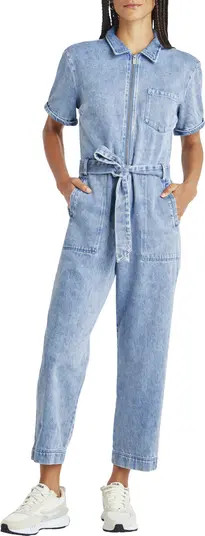 Splendid Erika Belted Denim Jumpsuit | Nordstrom | Nordstrom