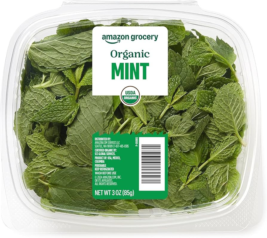 Amazon Grocery, Organic Mint, 3 Oz (Previously Fresh Brand, Packaging May Vary) | Amazon (US)