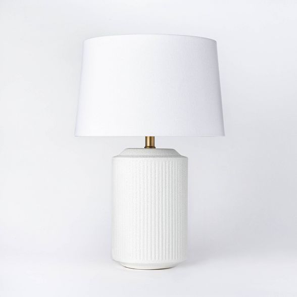 Ceramic Assembled Table Lamp White - Threshold™ designed with Studio McGee | Target