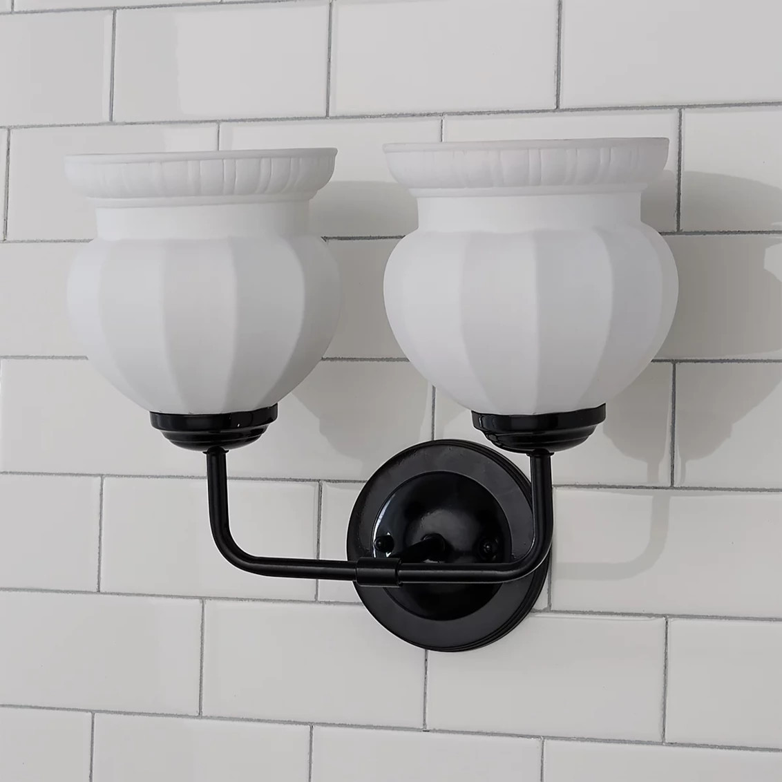 Chris Loves Julia Marlo Vanity Light - 2 Light - Ceramic | Shades of Light