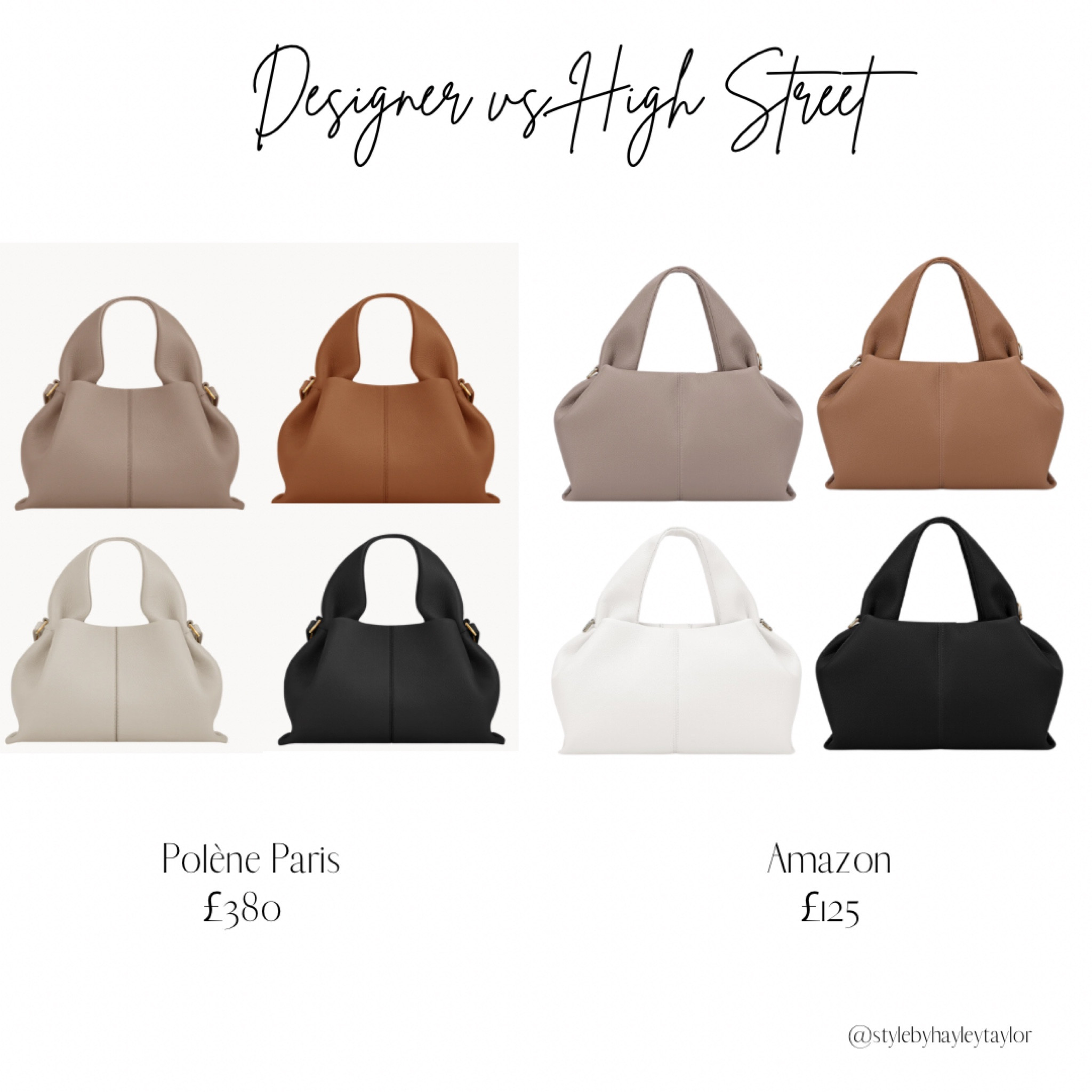 Designer vs High Street ✨ the Polène Paris may be ‘mini’ but it makes a great impact. The big question is; Splurge or Save? 

#LTKluxury #LTKbag #LTKautumn