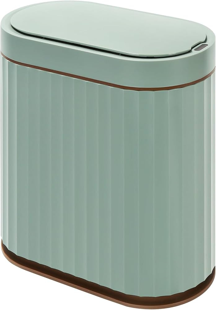 ELPHECO Bathroom Trash Can with Automatic Lid, 2 Gallon Sensor Trash Bin, Smart Garbage Can, IPX5... | Amazon (US)