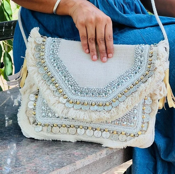 Banjara Clutch Boho Bags Bohemian Bags Handmade Boho Bags - Etsy | Etsy (US)