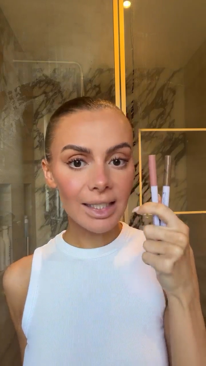 The BEST LIP LINERS ON PLANEY EARTH!! They stain like a lip stain but go on like a lip liner. They are INCREDIBLE! My lip liner does not BUDGE!!!!! I wear shade JAAN! And shade LA LA LA! 

 AD @spacenk 

#LTKeurope #LTKbeauty #LTKuk