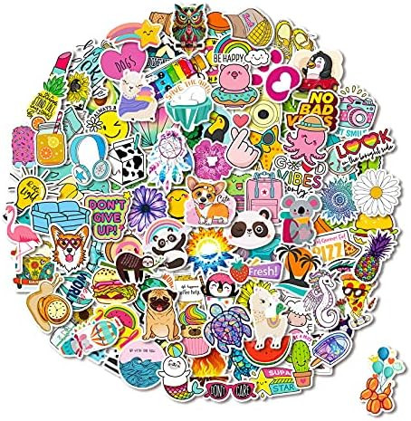 Cute Stickers Bulk 150Pcs Vsco Stickers for Hydroflasks Waterproof Stickers for Kids Cute Sticker... | Amazon (US)