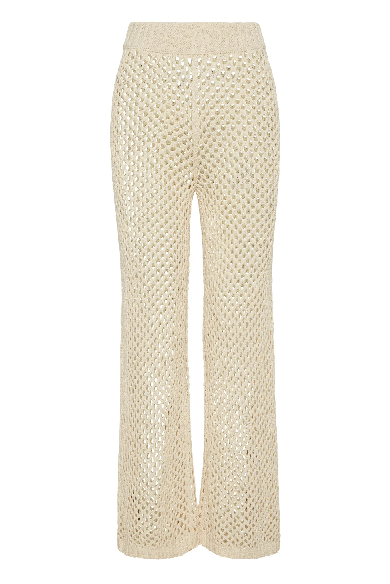 Athens Pant - Ivory Crochet | Monday Swimwear