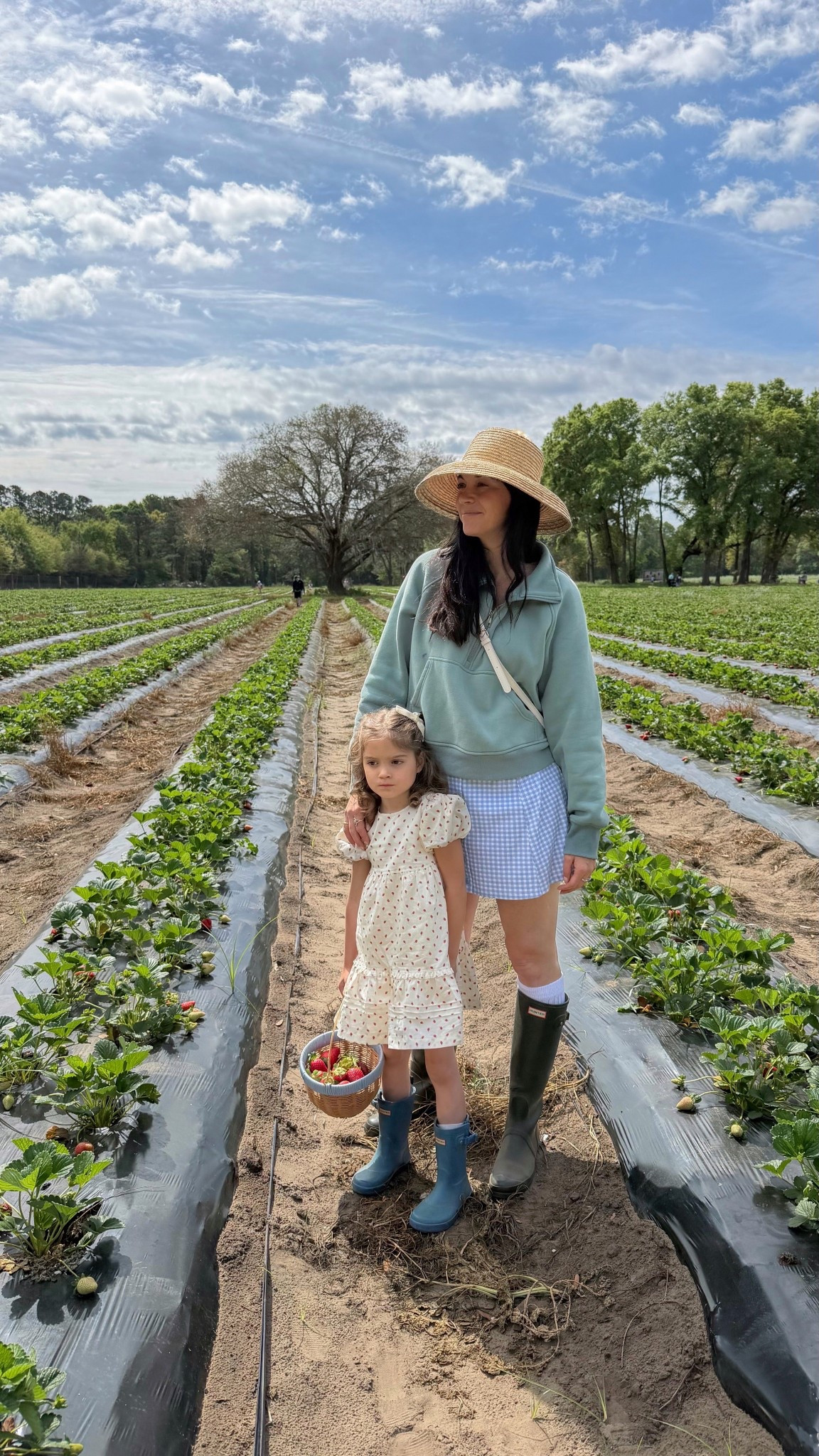 Strawberry picking 

#LTKmomlife #LTKdayinmylife #LTKKids