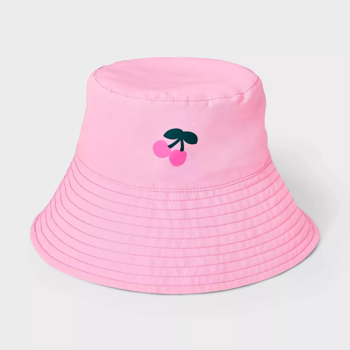 Girls' Cherries Reversible Bucket Hat - Cat & Jack™️ Pink | Target