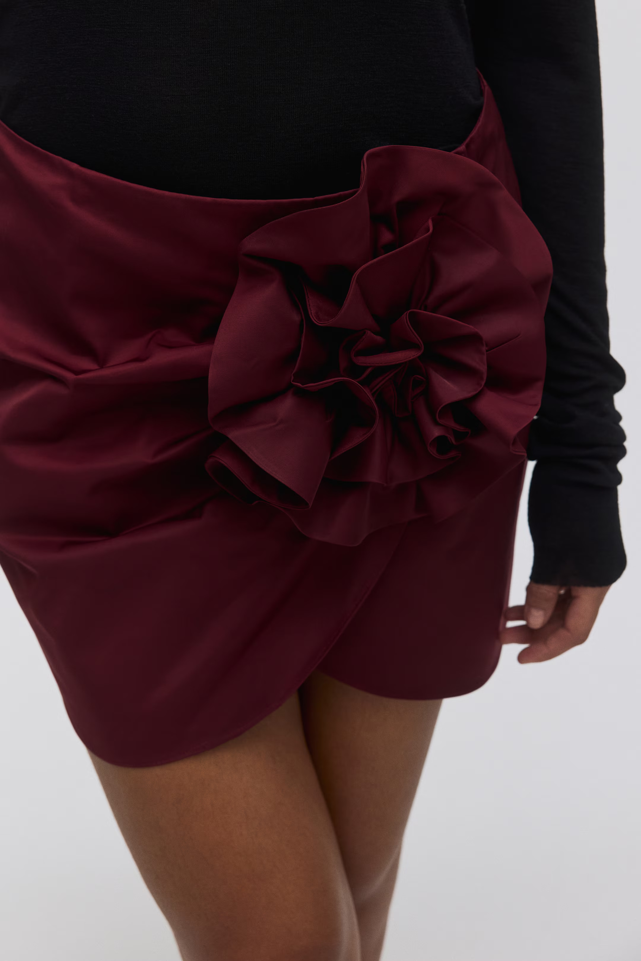 Appliquéd mini skirt | H&M (US + CA)