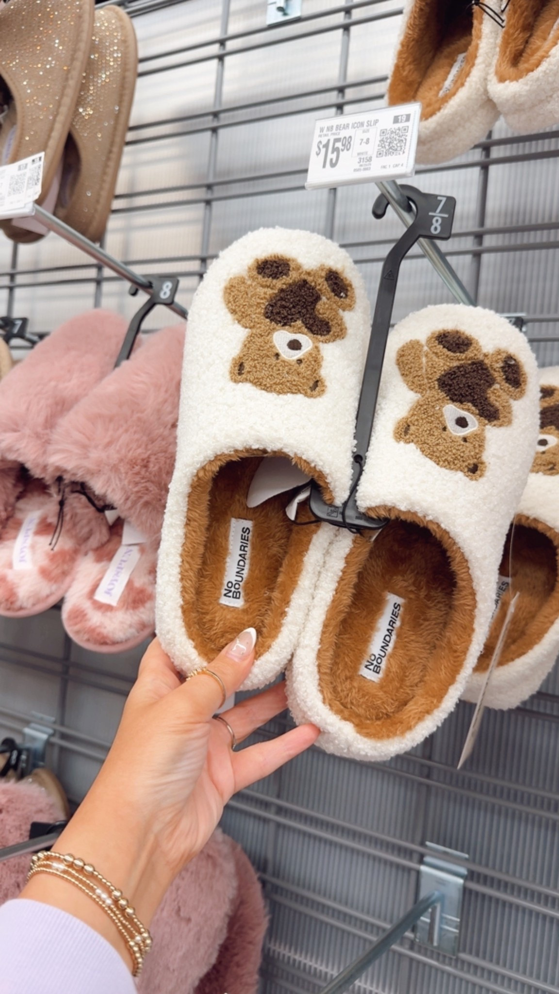 Viral teddy bear Ralph Lauren style slippers from Walmart. No boundaries brand. 

#LTKSeasonal #LTKShoeCrush #LTKHoliday