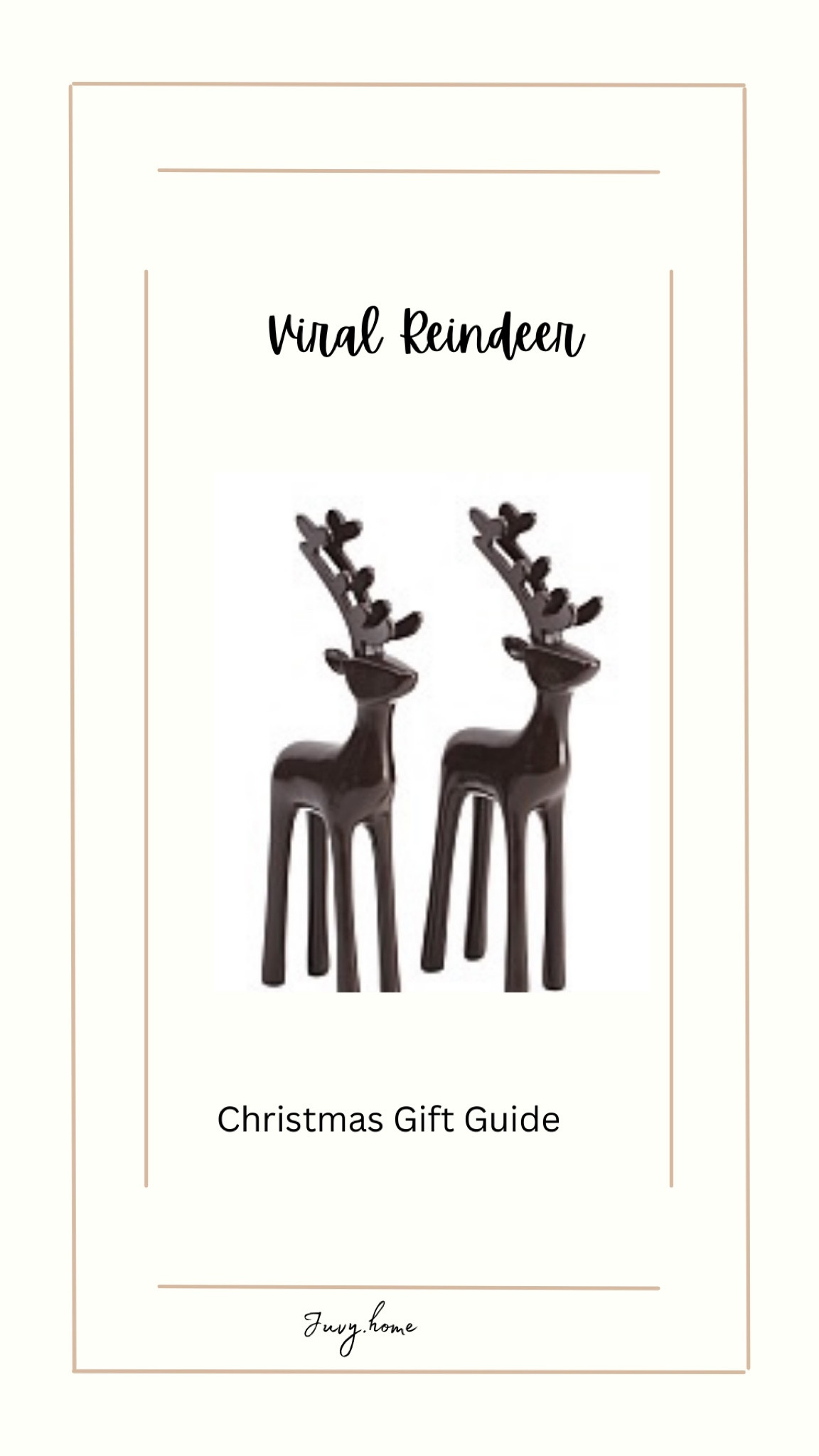 Viral reindeer. Under $15

#LTKhome #LTKHoliday #LTKCyberSaleFR