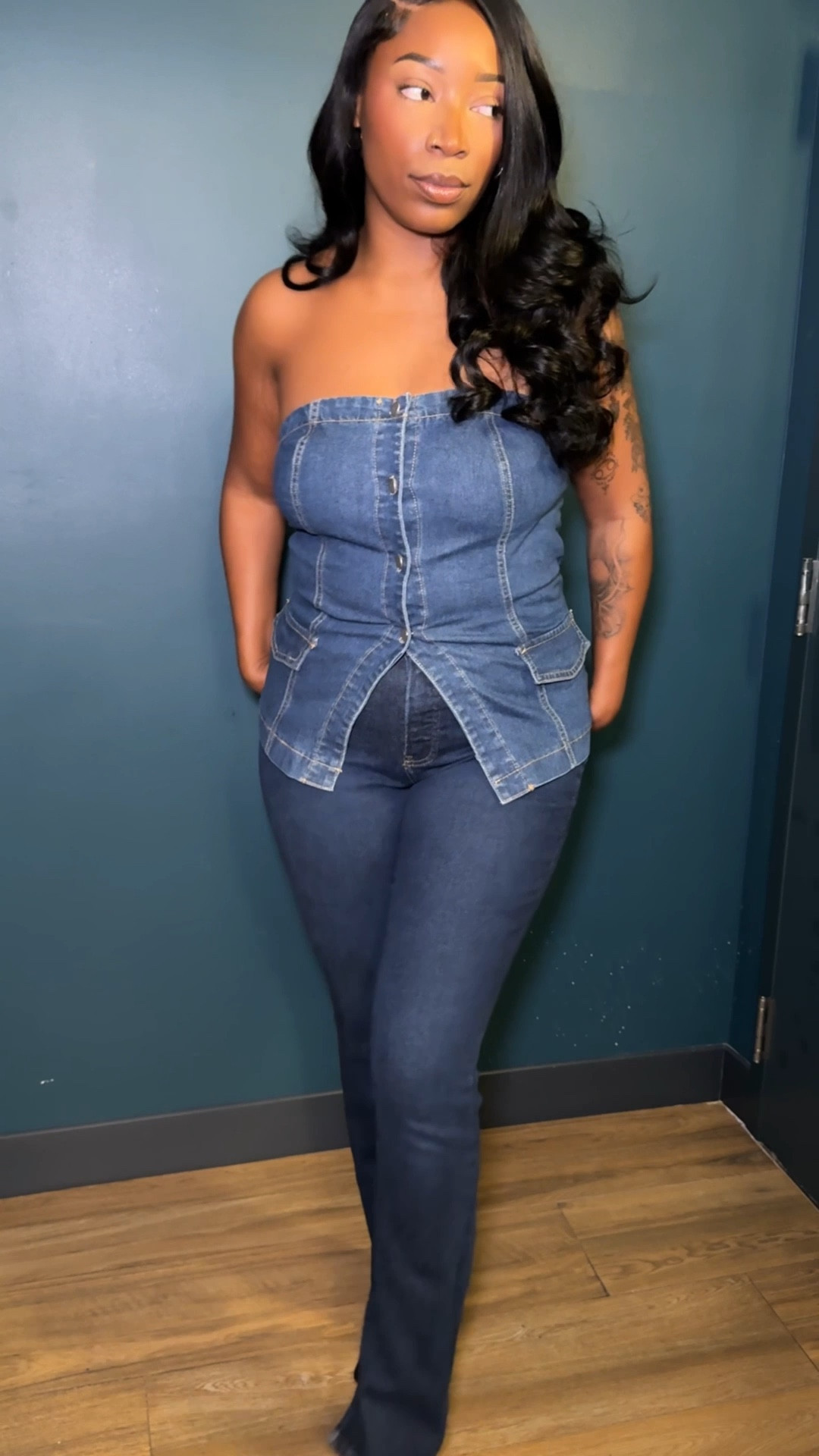 Double denim vibes 

Canadian tuxedo, Texas tuxedo, denim outfit, spring outfit, brunch outfit 

#LTKMidsize #LTKWatchNow