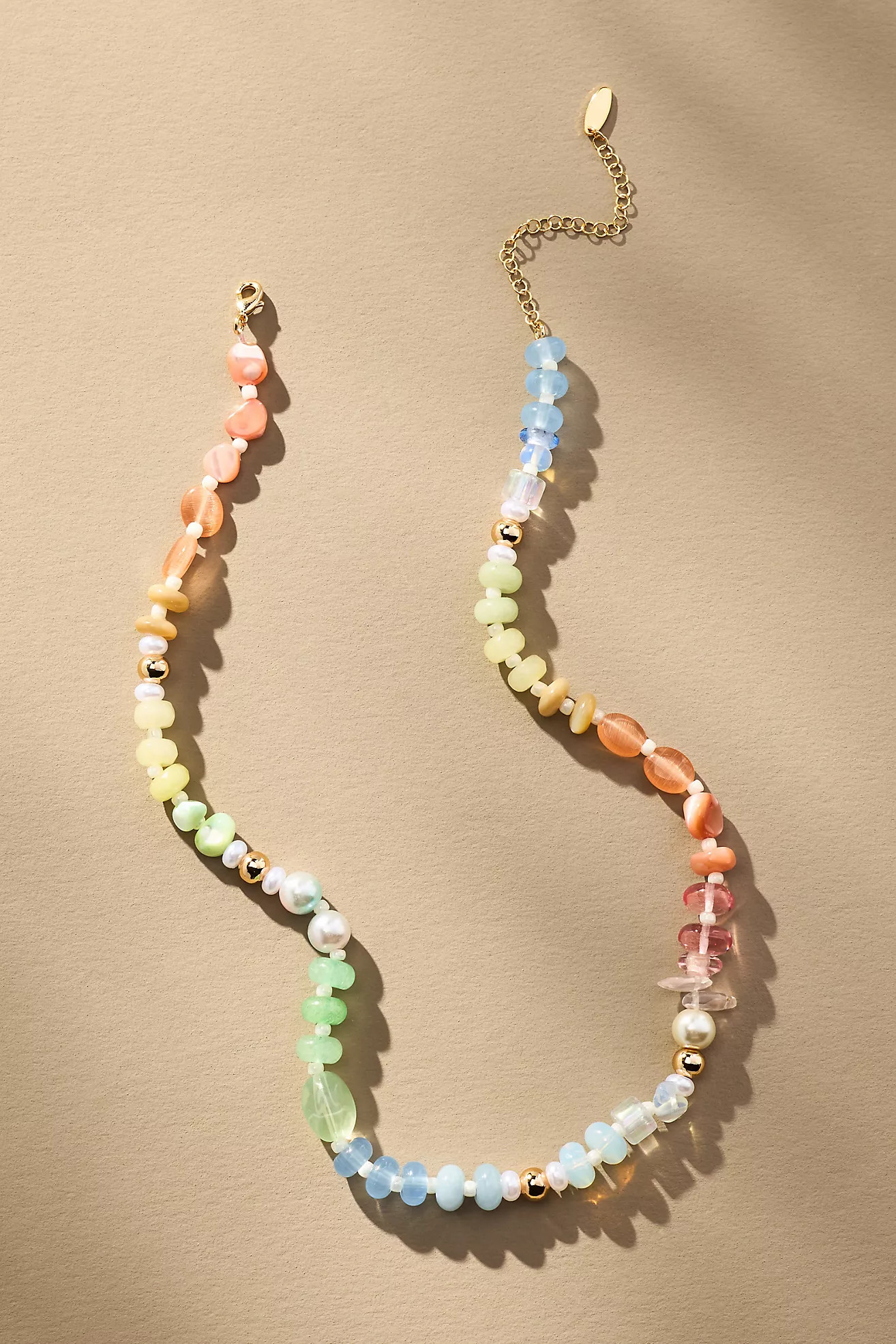 Rainbow Stone Necklace | Anthropologie (US)