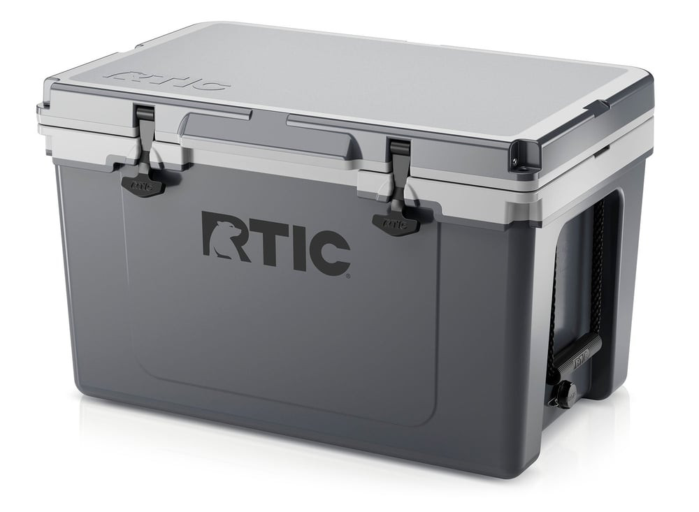 RTIC 52 quart Ultra-Light hard cooler in dark grey