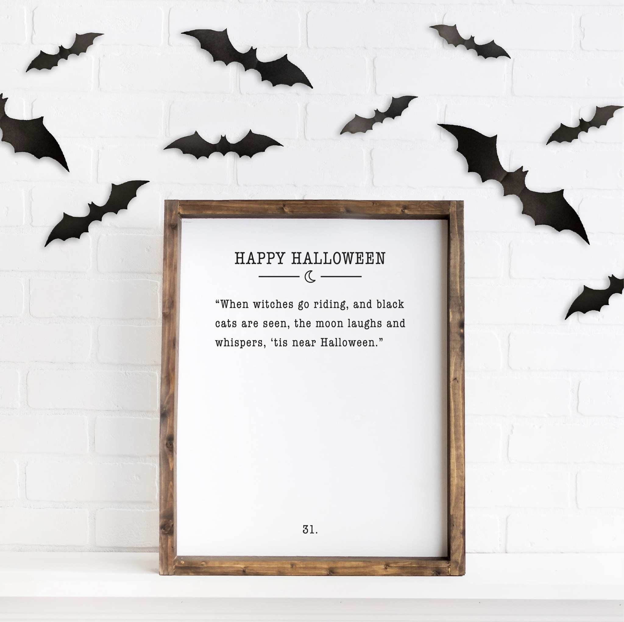 Super cute Halloween printable, framed Halloween sign 

#LTKSeasonal #LTKSaleAlert #LTKHome