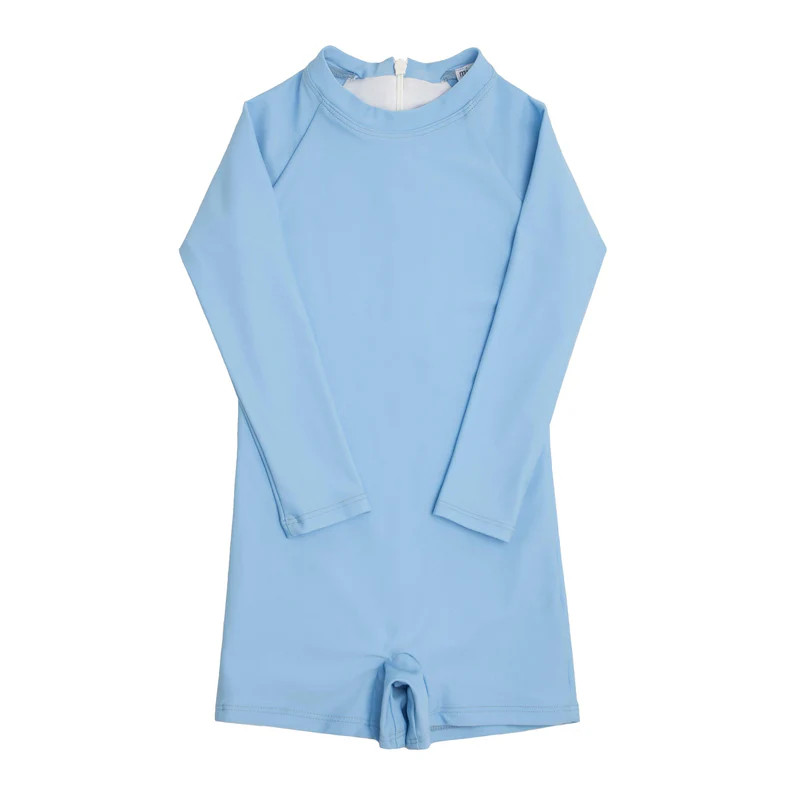 boys peri blue rashguard one piece | minnow