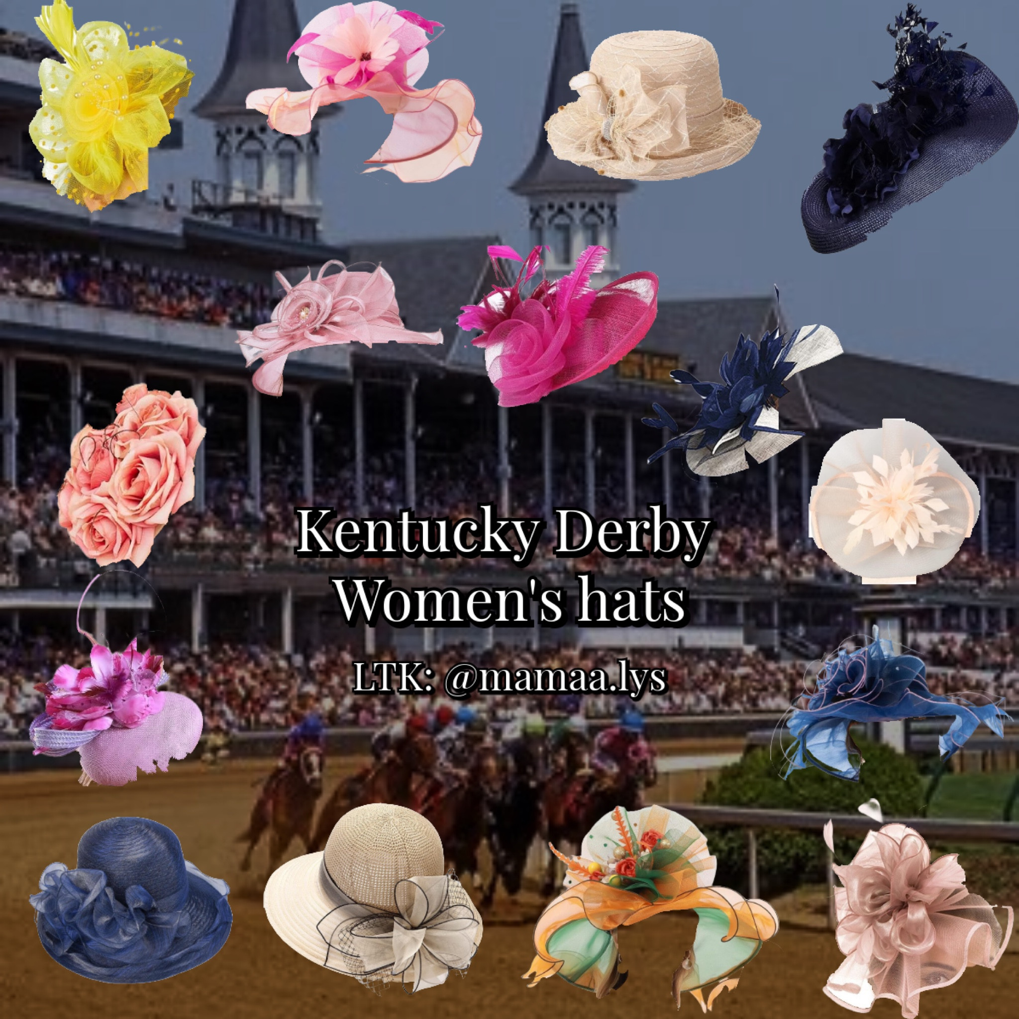 Kentucky Derby women’s hats | Derby day women’s hat | Kentucky Derby accessories | Derby day accessories 🏇

#LTKParties #LTKGiftGuide #LTKFindsUnder50