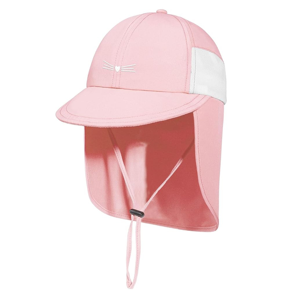 Baby Sun Hat with Neck Flap UPF 50+ Infant Toddler Boys Girls Summer Beach Hat for Traveling Swim... | Amazon (US)