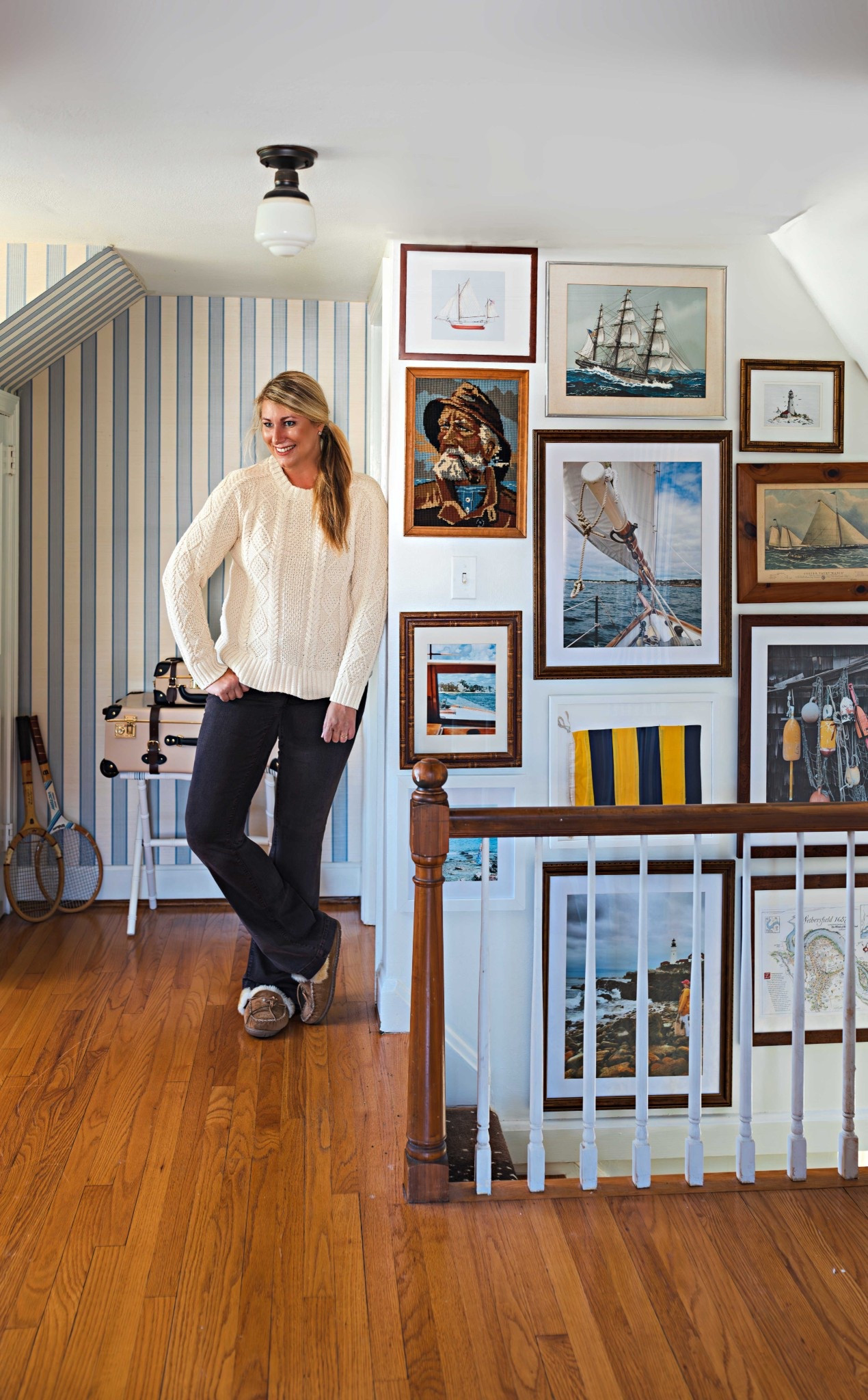 Love a classic fisherman sweater 🎣 🤎

#LTKSeasonal #LTKOver40