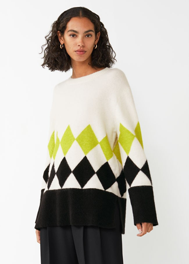 Argyle Knit Sweater | & Other Stories US