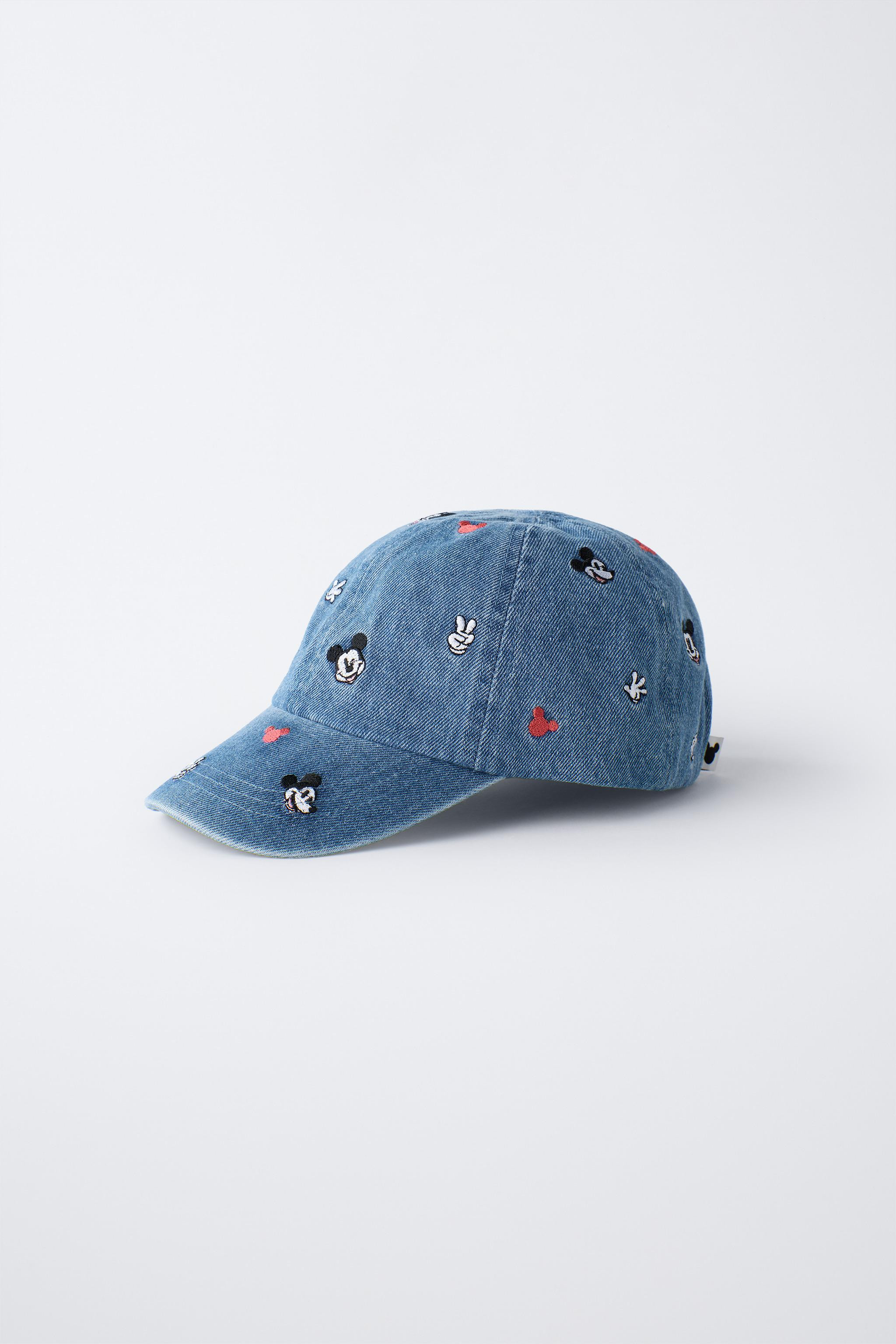 MICKEY MOUSE © DISNEY EMBROIDERED DENIM CAP | Zara Canada