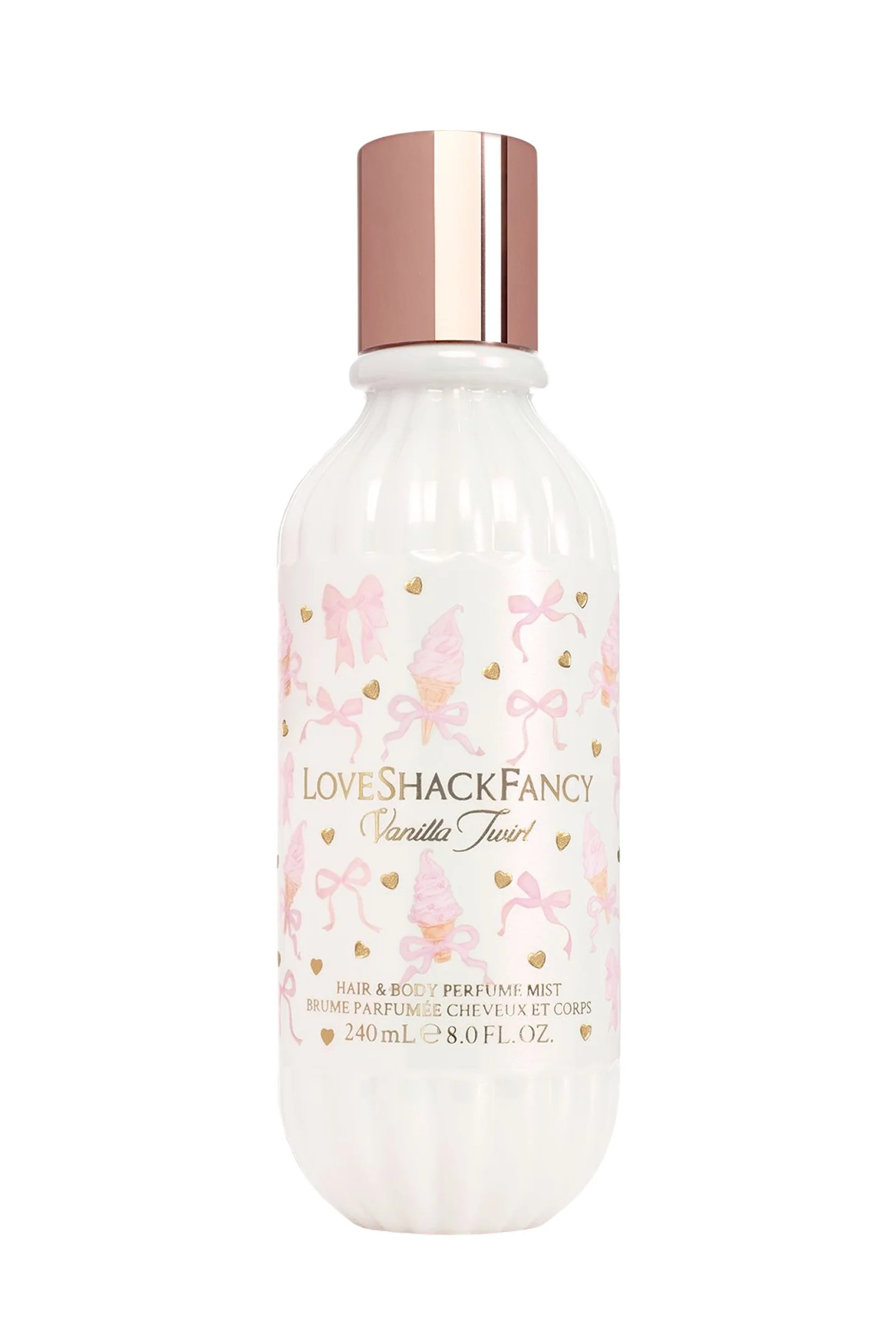Vanilla Twirl Hair & Body Perfume Mist with Vanilla Mousse and Salted Caramel | LoveShackFancy