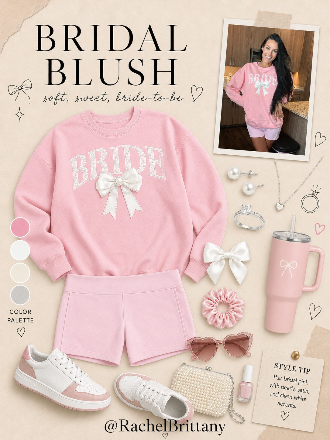 Feeling soft and sweet in this pink bridal blush outfit! Perfect for the perfect day. #BridalBlush
 

 #LTKvlog #LTKU #LTKSaleAlert