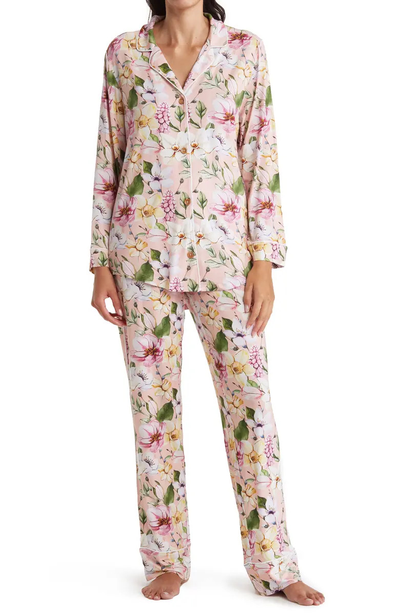 Posh Peanut Long Sleeve Relaxed Sleep Set | Nordstromrack | Nordstrom Rack