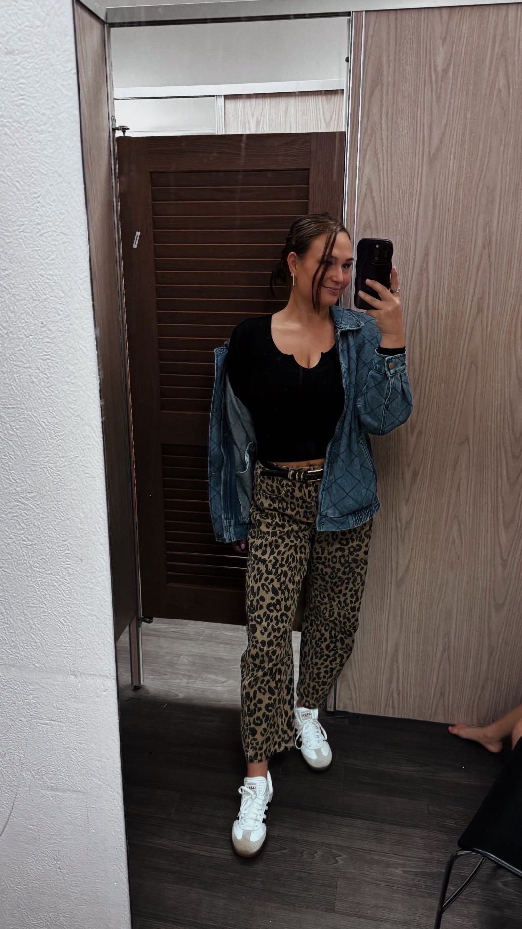 rainy day cozy fit 🤎🐆