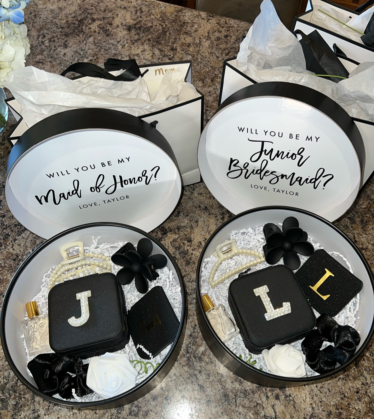 Was so proud of these cute boxes for my bridesmaids proposals, they’re adorable and I loved them so much 😭🥹🤍

#LTKwedding #LTKFind #LTKunder50