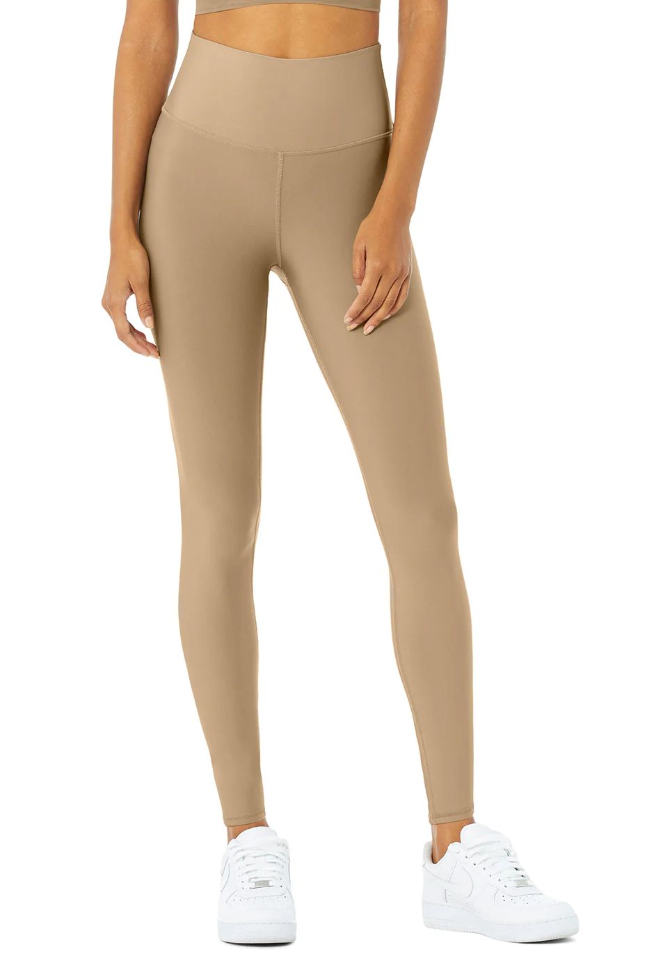 High-Waist Airlift Legging in Gravel, Size: 2XS | Alo YogaÂ® | Alo Yoga