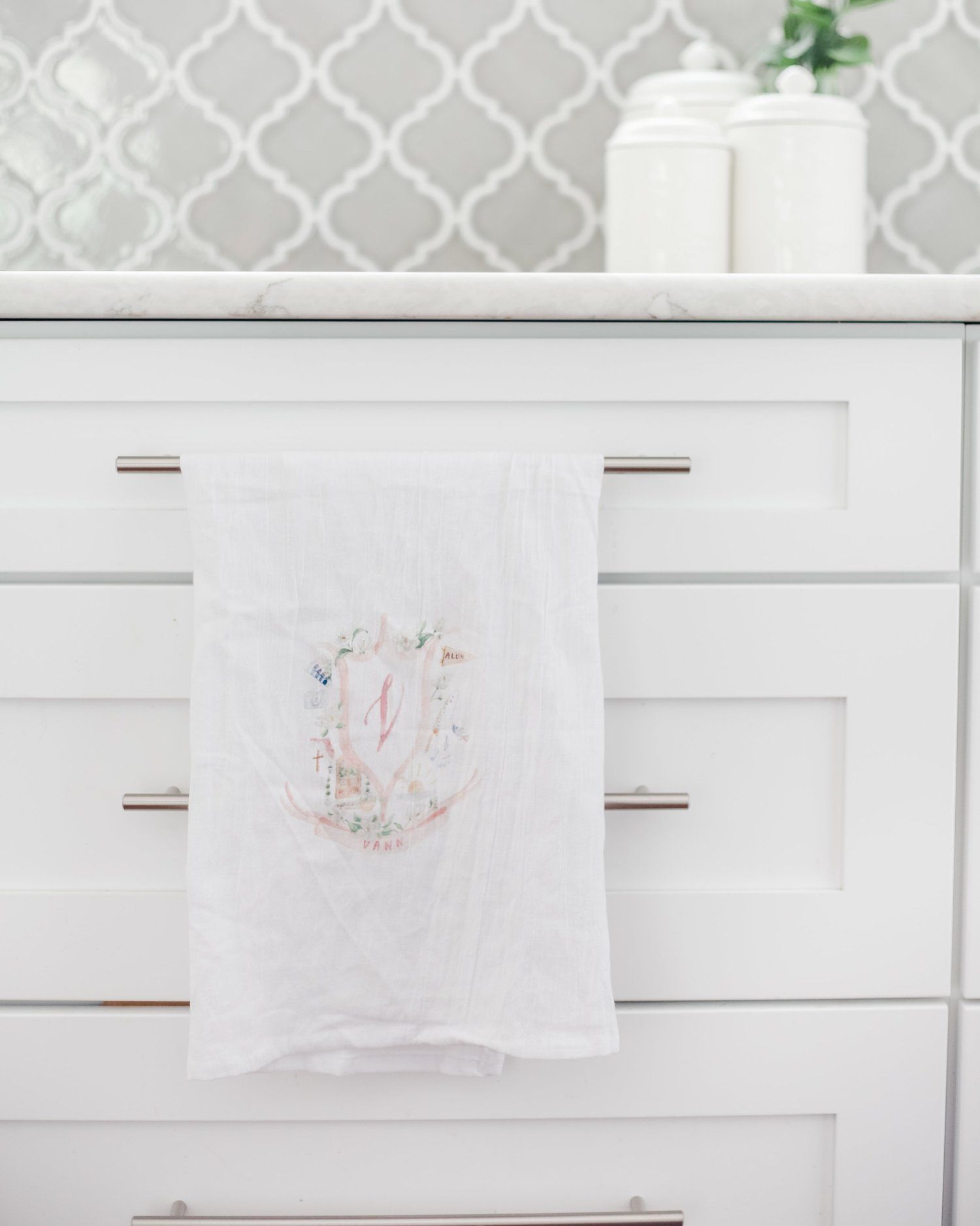 Crest Tea Towel — Simply Jessica Marie | Simply Jessica Marie