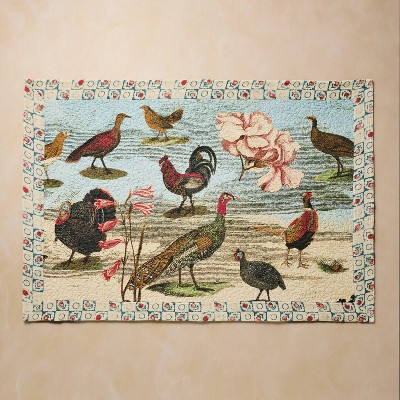 John Derian for Target 70"x50" Bird Collage Quilt | Target