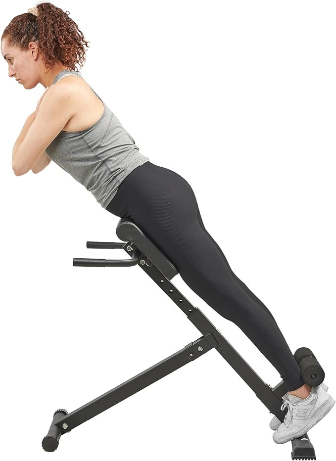 Lifepro Roman Chair Hyperextension Bench, Back Extension Bench Machine for Glute, Hamstring and L... | Amazon (US)