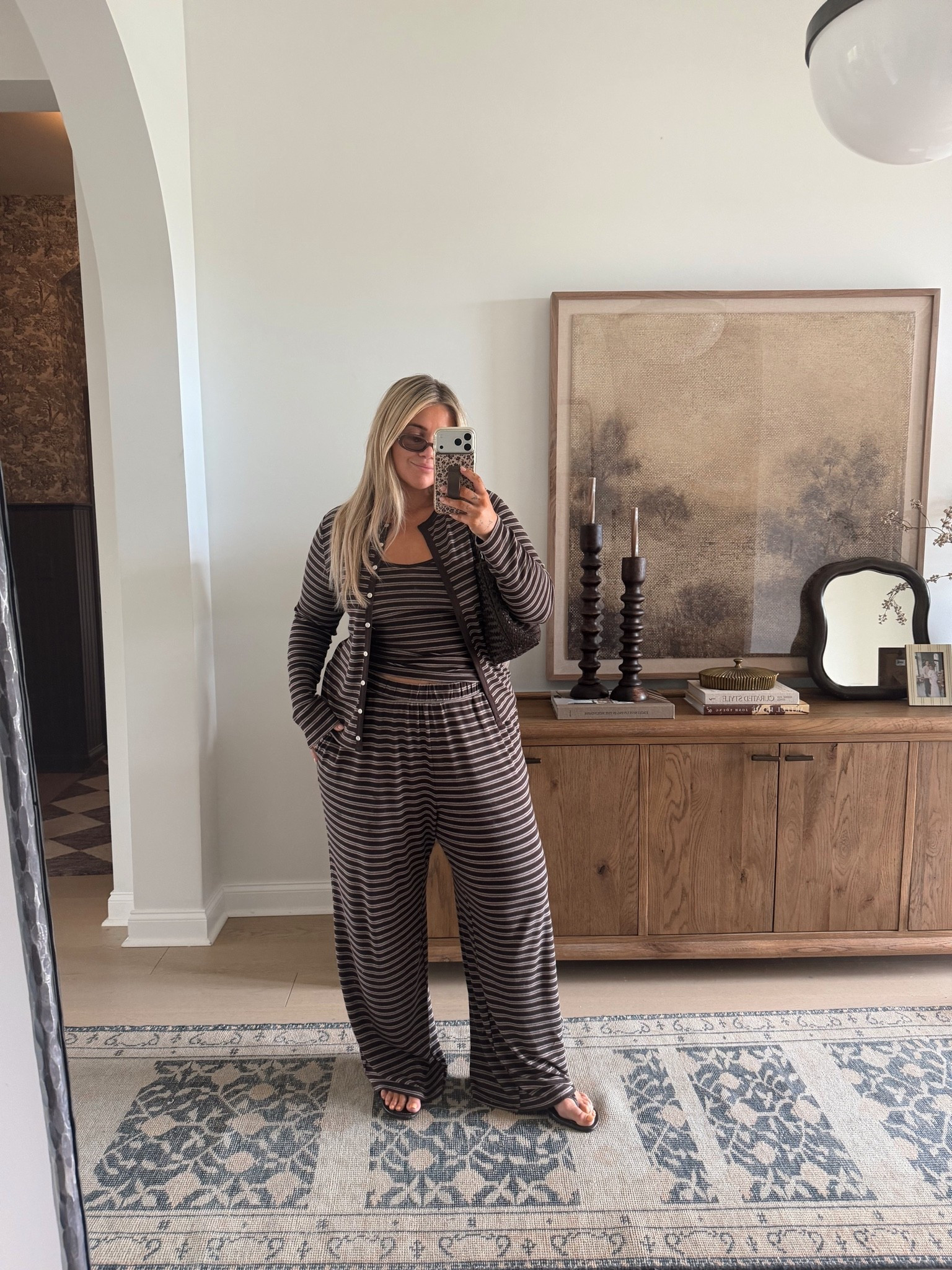 The most COMFY set from @abercrombie 🤎👏🏼 I’m in a large top (it’s a set with tank and cardi) & XL bottoms

#LTKootd #LTKmomlife #LTKMidsize