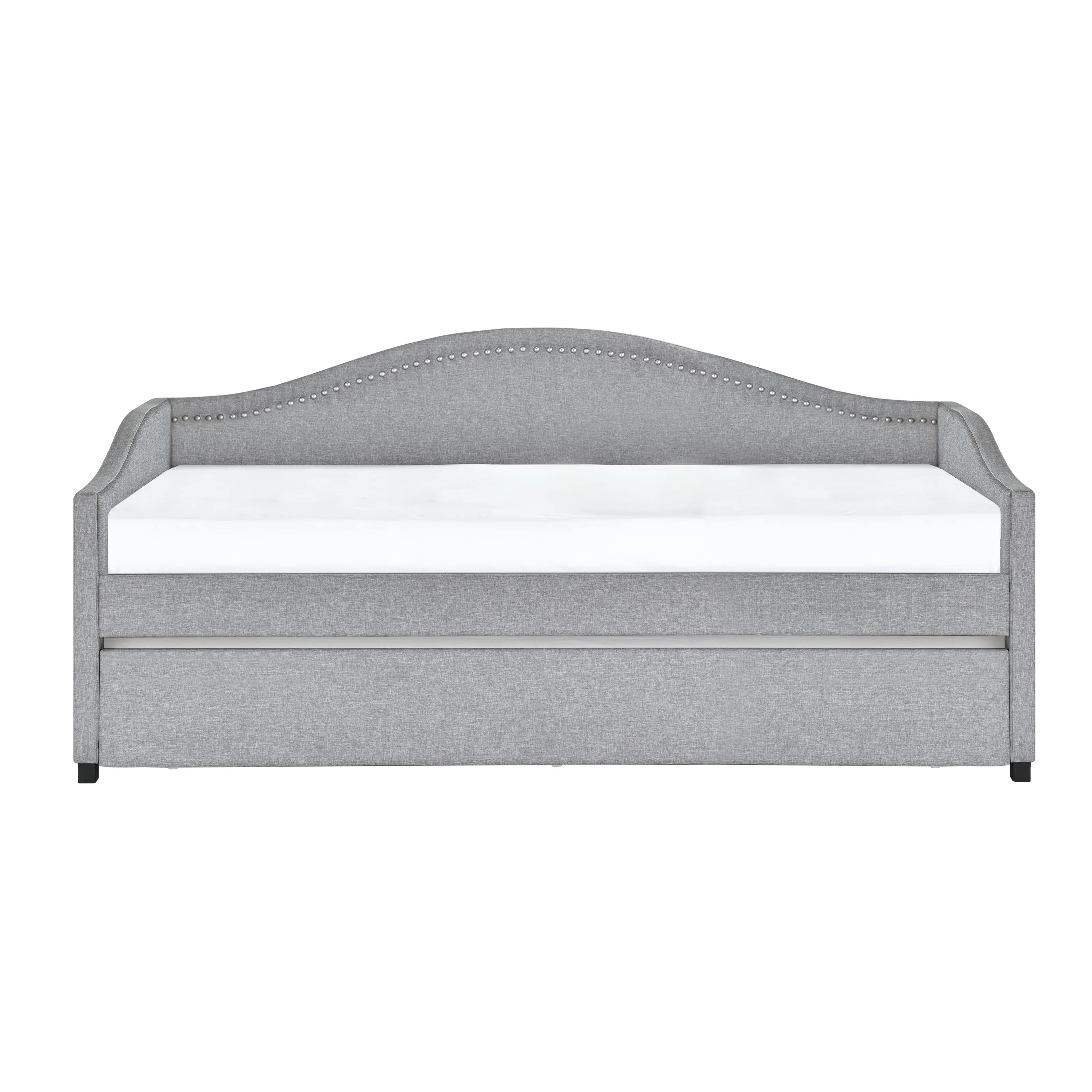 Feuerstein Camelback Twin Daybed with Trundle | Wayfair Professional