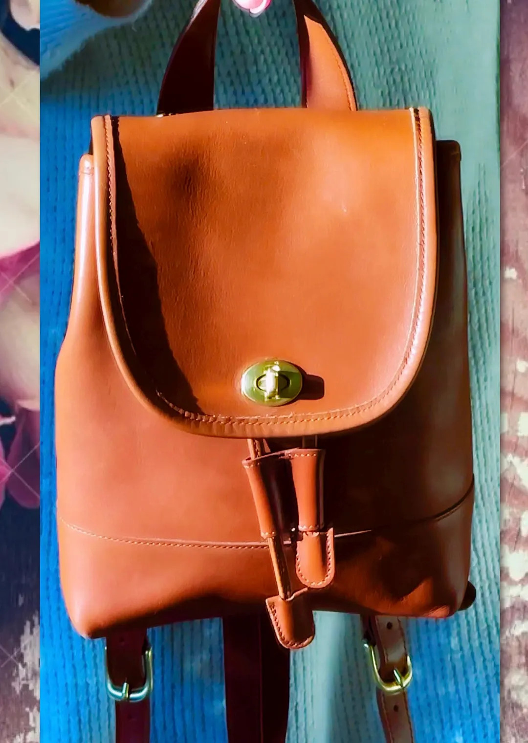 Vintage Coach 9960 British Tan Daypack Mini Backpack - Etsy | Etsy (US)