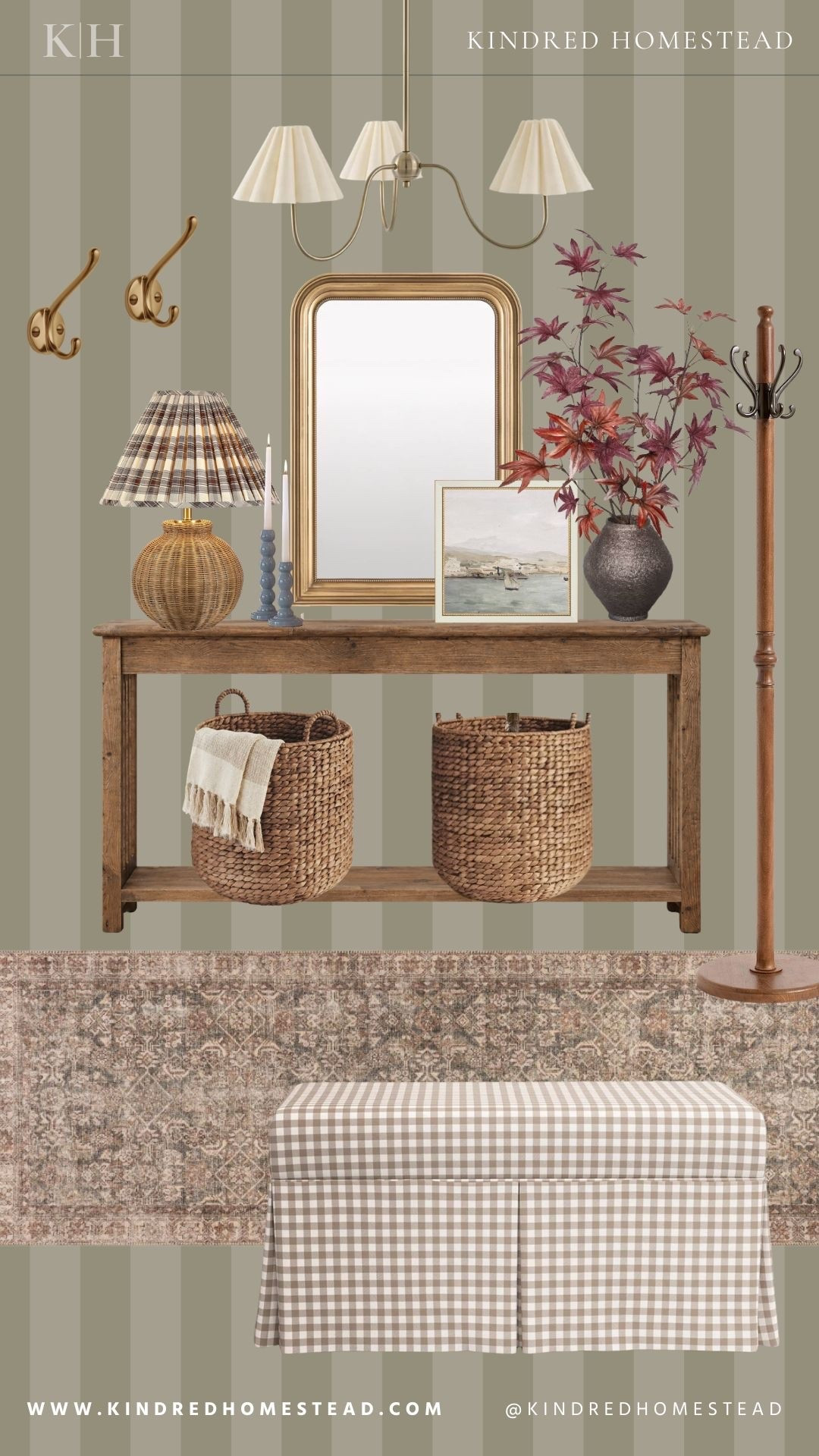 A little fall inspiration for the entryway 🍂

Warm woods, soft layers, aged brass, and those little details that make walking through the front door feel a bit more inviting. Pulling together a few pieces I’d love to bring into our spaces this season — classic, collected, and easy to live with.

Shop the mood board + sources in today’s post.

#LTKHome