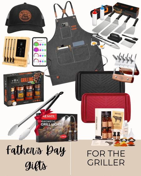 Grilling gifts for him, Father’s Day gift guide for men, dad gifts, grilling accessories, affordable gifts 

#LTKSeasonal #LTKFindsUnder100 #LTKGiftGuide