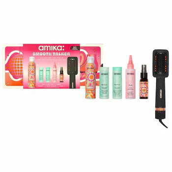 Smooth Talker Double Agent Straightening Blow Dry Brush Hair Set | Sephora (US)