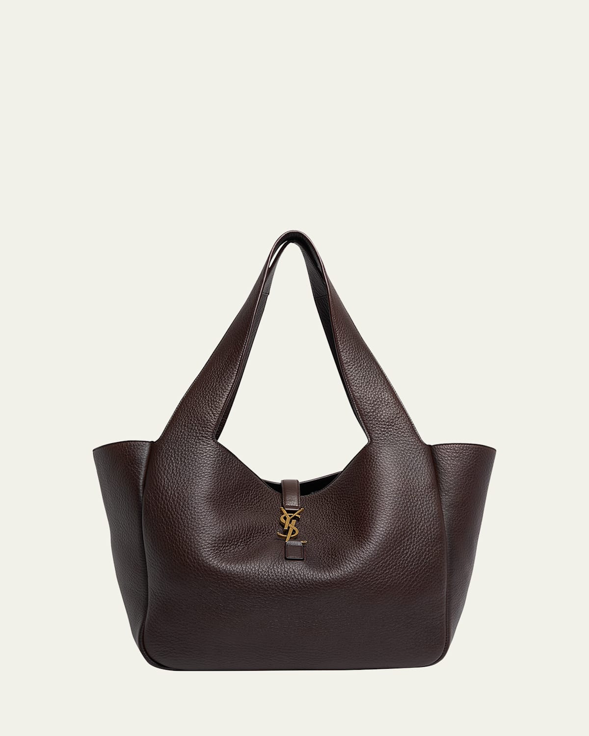 Bea YSL Tote Bag in Deer Leather | Bergdorf Goodman