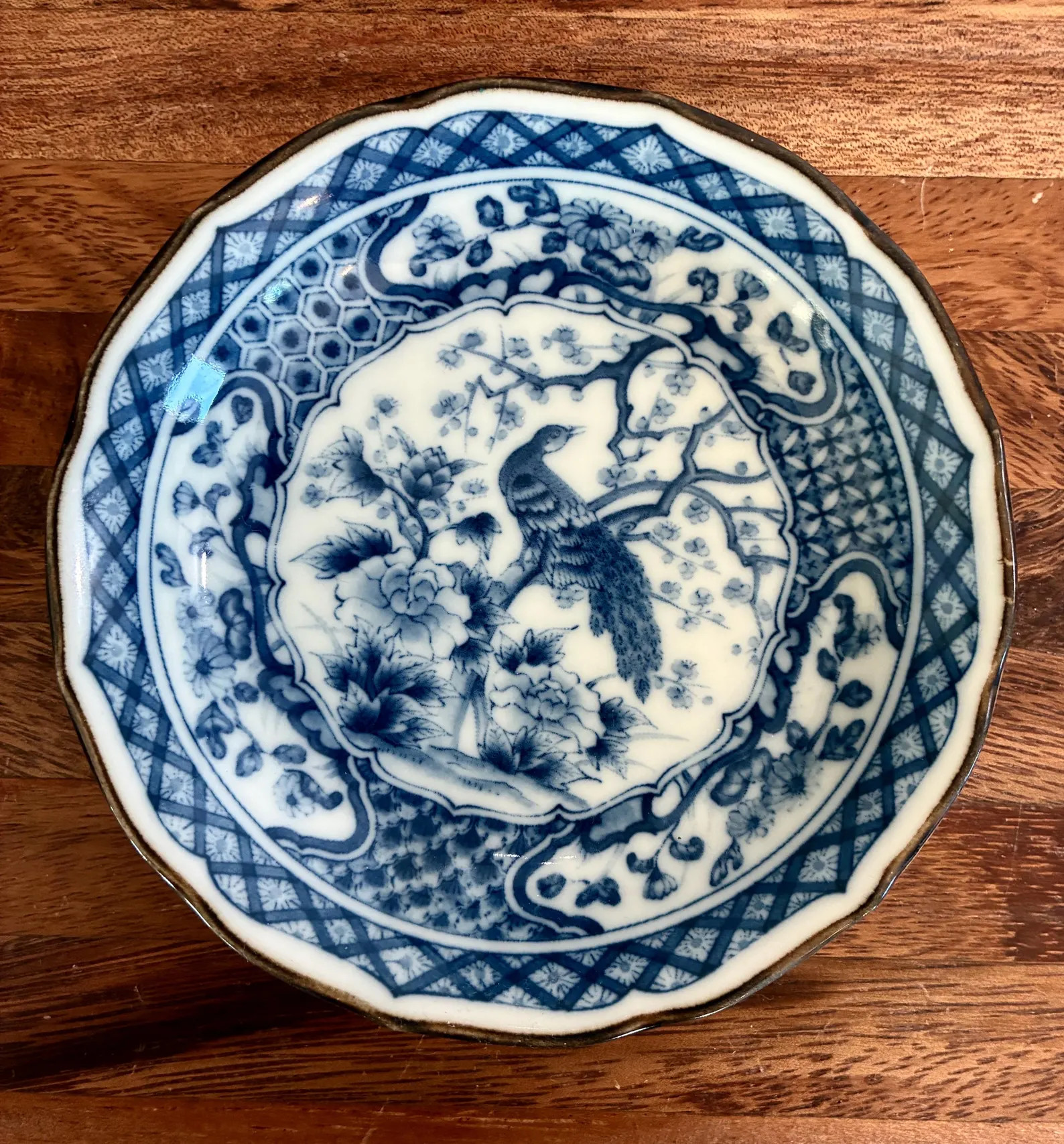 Vintage Japanese Porcelain Peacock 4.5” Plate Andrea by Sadek - Etsy | Etsy (Global)